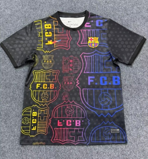 25-26 BAR Black Special Edition Fans Training Shirts BFC