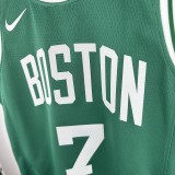2023 CELTICS BROWN #7 White Top Quality Hot Pressing Kids NBA Jersey