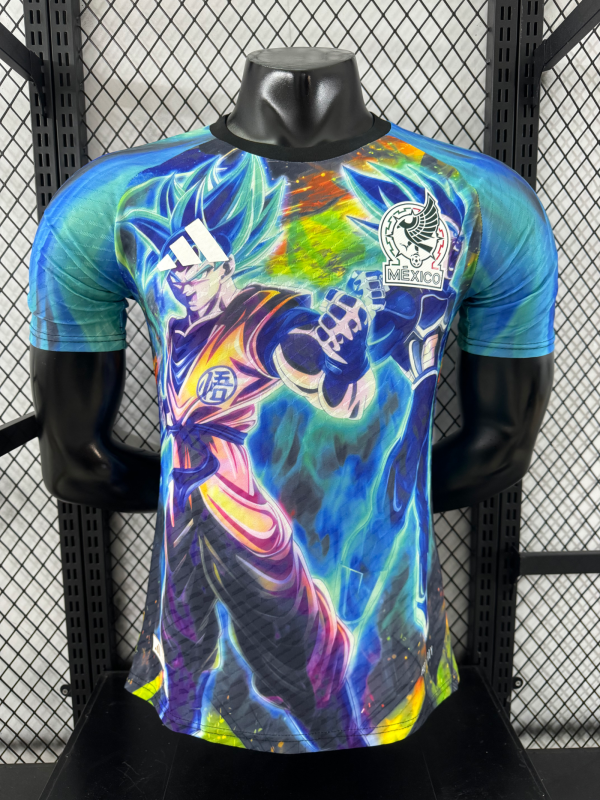 25-26 Mexico Blue Special Edition Player Version Training Shirts