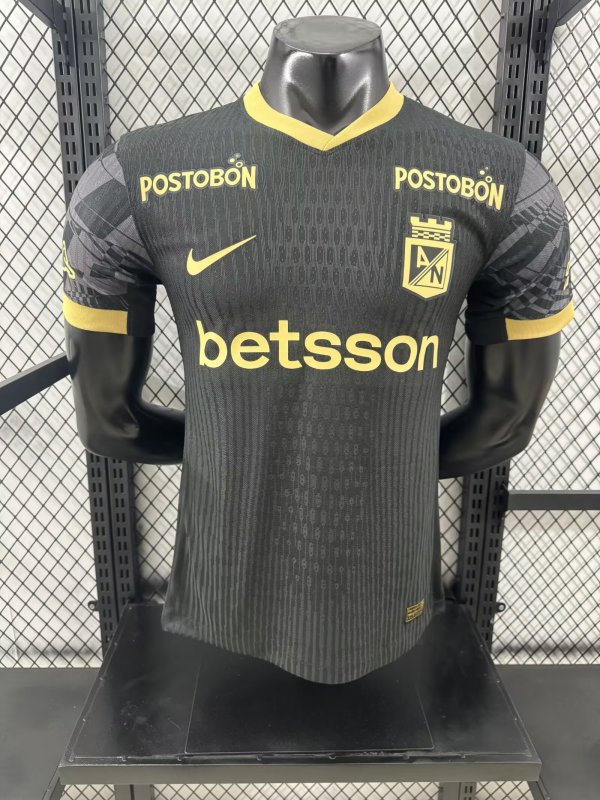 25-26 Atletico Nacional Away Player Soccer Jersey