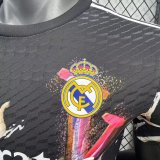 25-26 RMA Black Blue Special Edition Player Version Training Shirts *L