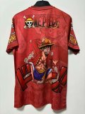 25-26 Japan Red Special Edition Fans Soccer Jersey (红草帽)