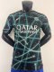 25-26 INT Blue Black Player Version Training shirts