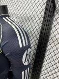 25-26 RMA Away Long Sleeve Player Version Soccer Jersey 长袖