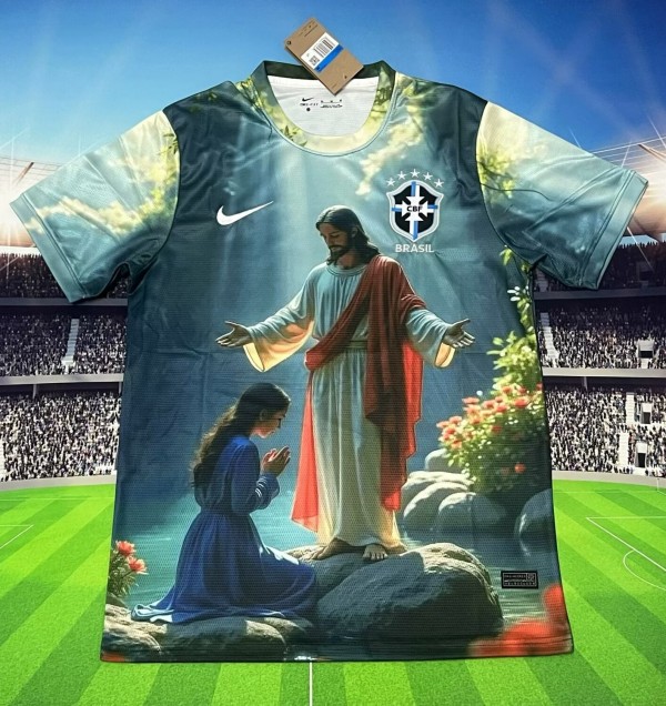 25-26 Brazil Green Special Edition Training shirts