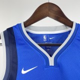 2023 Dallas Mavericks IRVING #2 Blue Top Quality Hot Pressing Kids NBA Jersey
