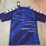 1994-1996 RMA Away Blue Retro Soccer Jersey