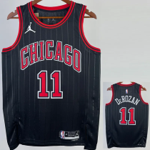 22-23 BULLS DEROZAN #11 Black Top Quality Hot Pressing NBA Jersey (Trapeze Edition) 22-23 BULLS DEROZAN #11 Black Top Quality Hot Pressing NBA Jersey (Trapeze Edition)