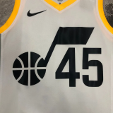 22-23 JAZZ MITCHELL #45 White Top Quality Hot Pressing NBA Jersey