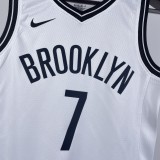 2023 Nets DURANT #7 White Top Quality Hot Pressing Kids NBA Jersey