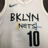 22-23 Nets SIMMONS #10 White City Edition Top Quality Hot Pressing NBA Jersey