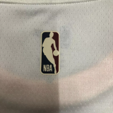 22-23 LAKERS JAMES #6 White Top Quality Hot Pressing NBA Jersey (Retro Logo)