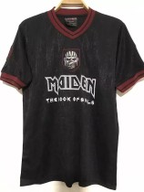 2016 West Ham Iron Maiden #16 Black Retrot Soccer Jersey 2016 West Ham Iron Maiden #16 Black Retrot Soccer Jersey