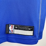 2023 Dallas Mavericks DONCIC #77 Blue Top Quality Hot Pressing Kids NBA Jersey