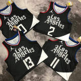 22-23 Clippers GEORGE #13 Black Top Quality Hot Pressing NBA Jersey (Trapeze Edition)