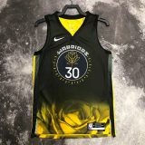 22-23 WARRIORS CURRY #30 Black City Edition Top Quality Hot Pressing NBA Jersey