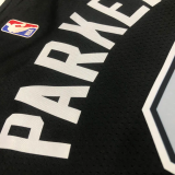 22-23 SA Spurs PARKER #9 Black Top Quality Hot Pressing NBA Jersey (Trapeze Edition)