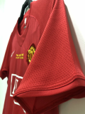 2007-2008 Man Utd Home UCL Edition Retro Soccer Jersey