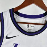 22-23 LAKERS JAMES JR. #9 White City Edition Top Quality Hot Pressing NBA Jersey