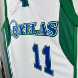 KNICKS IRVING #11 White 75th Anniversary City Edition Top Quality Hot Pressing NBA Jersey