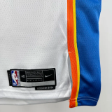 22-23 OKC Thunder HOLMGREN #7 White City Edition Top Quality Hot Pressing NBA Jersey