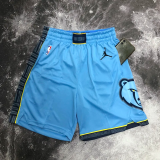 22-23 GRIZZLIES Blue Top Quality NBA Pants (Trapeze Edition)
