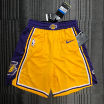 LAKERS Yellow Edition Top Quality NBA Pants