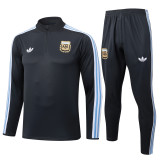 25-26 Argentina High Quality Half Pull Tracksuit
