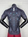 25-26 Napoli Black Grey Player Version Training Shirts