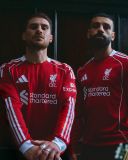 25-26 long-sleeved player edition jersey for Liverpool's home games