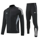 2025 AD Black Jacket Tracksuit