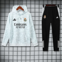 25-26 RMA White Hoodie Tracksuit (卫衣套装)