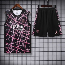 25-26 PSG High Quality Kids Tank Top And Shorts Suit