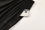 2025 AD Black Jacket Tracksuit