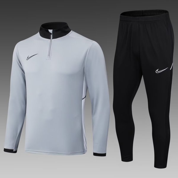 2025 NK Gray Half Pull Tracksuit