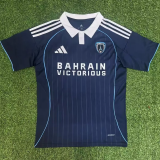 25-26 Paris FC Home Fans Soccer Jersey 1:1 Thai Quality