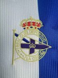 1999-2000 La Coruna Away Long Sleeve Retro Soccer Jersey