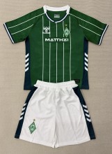 25-26 Werder Bremen Home Kids Soccer Jersey