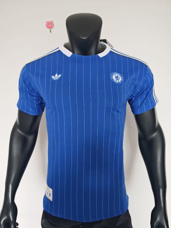 25-26 CHE Blue Casual Edition Player Version Training shirts