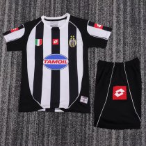 2002-2003 JUV Away Retro Kids Soccer Jersey