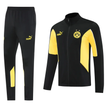 25-26 Dortmund Black Yellow Jacket Tracksuit