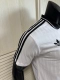 2025 AD Oasis Joint Edition #25 White Black Player Version Polo Short Sleeve