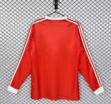 1977-1980 Nottingham Home Long Sleeve Retro Soccer Jersey
