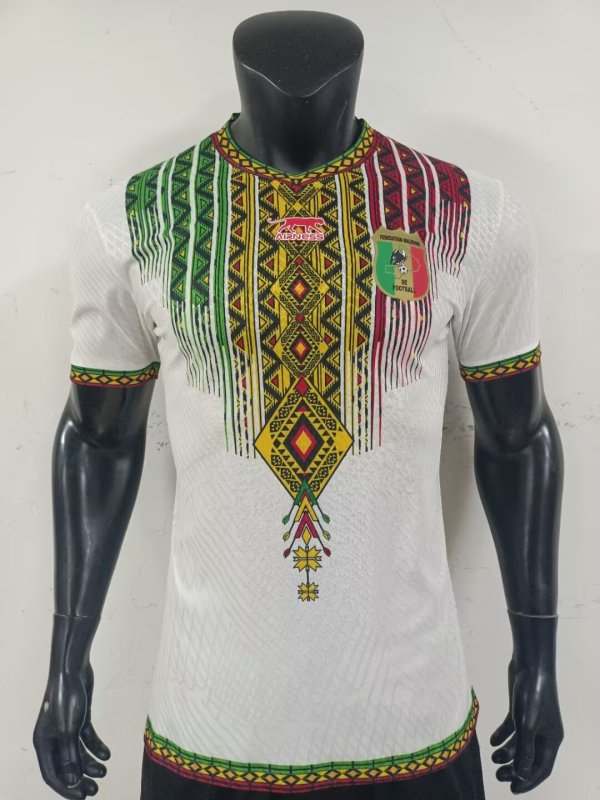 25-26 Mali White Special Edition Player Version Soccer Jersey