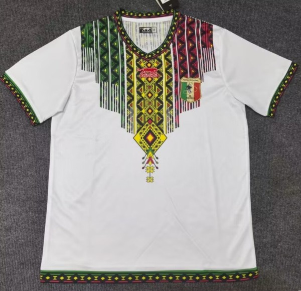 25-26 Mali White Special Edition Fans Soccer Jersey