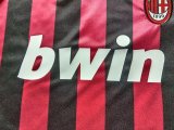 2009-2010 ACM Home Long sleeves Retro Kids Soccer Jersey