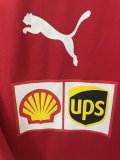2025 F1 Ferrari New Pattern Red Short Sleeve Racing Suit