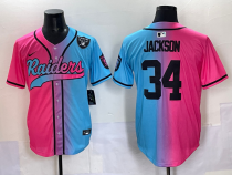 2025 MLB Las Vegas Raiders New Pattern Jersey