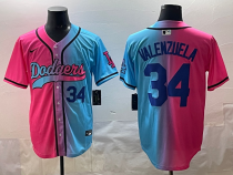 2025 MLB Los Angeles Dodgers New Pattern Jersey