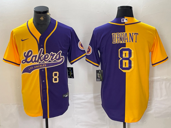 2025 MLB Los Angeles Lakers New Pattern Jersey